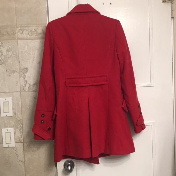 Red long jacket - Picture 4 of 4